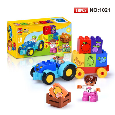 

Early childhood toy model of large-grained building blocks for children aged 3-6 years old