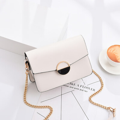 

Korean version of chic small square bag ladies bag college wind chain shoulder diagonal package 2019 new casual bag
