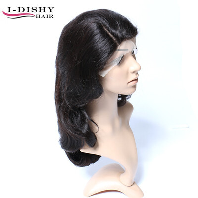 

Cheap Human Hair Lace Front WigBrazilian Thick Hair Wigs Natural Color Virgin Hair Wig Full Head