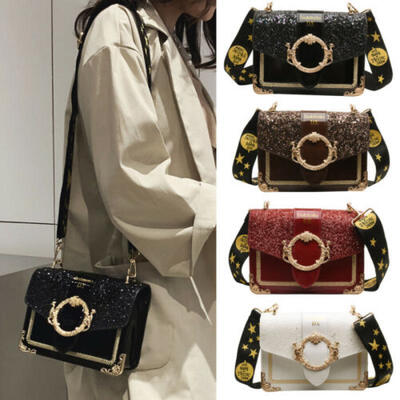 

Womens Girls Bag PU Leather Shoulder Tote Satchel Messenger Cross Body Bag New
