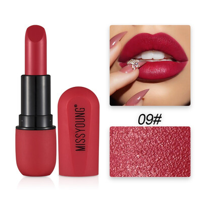 

Waterproof Matte Velvet Lipstick Glossy Lip Gloss Lip Sexy Red Lip Tint 12 Colors Women Fashion Makeup maquillaje