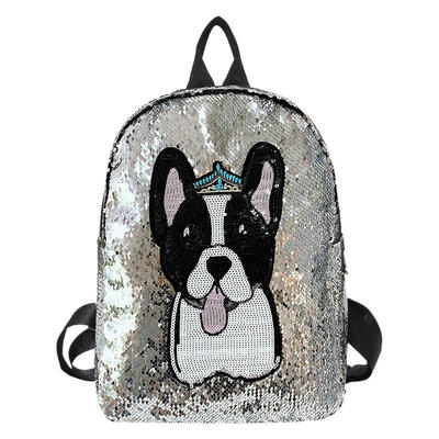

Cute Sequins Animal Pattern Travel Backpacks Women Knapsack School Bags