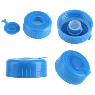 

Greensen 5Pcs Blue Gallon Drinking Water Bottle Screw on Cap Replacement Anti Splash Lids