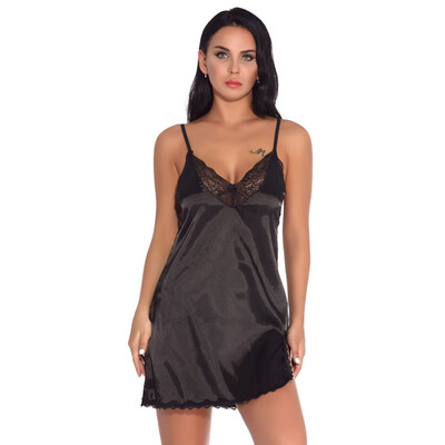 

Toponeto Women Lace Bow V-Neck Lingeie Bodysuit Underwear Sleepwear Nightdress Pajamas