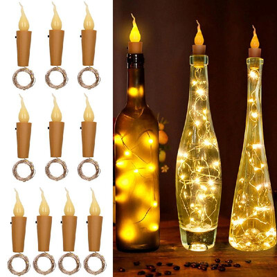 

Bottle Lights 2 Meters 21 LED Bottle Stopper String Lights Wine Bottle Lamp IP65 Waterproof Warm White