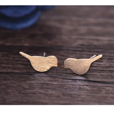 

2017 New Fashion Women Earrings Brushed Geometric Star Stud Earrings for Women Party Gifts e014