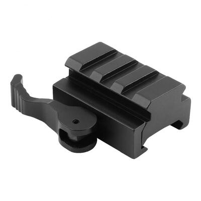 

Greensen 20mm Quick Detach Adapter Rifle Middle Riser Top Flat Rail Mount for Optics Scope Red Dots