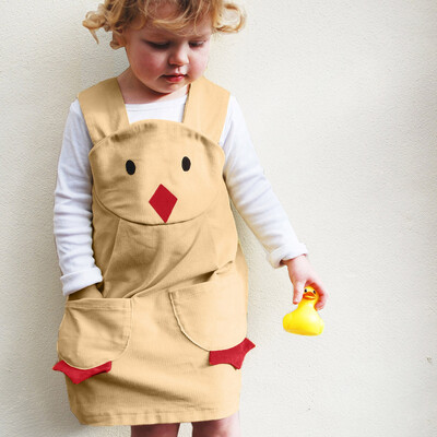 

Toddler Kids Baby Girl 3D Cartoon Princess Duckling Character Play Dress Clothes
