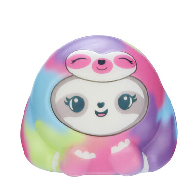 

Siaonvr Adorable Squishies Soft Sloth Slow Rising Fruit Scented Stress Relief Toys Gifts