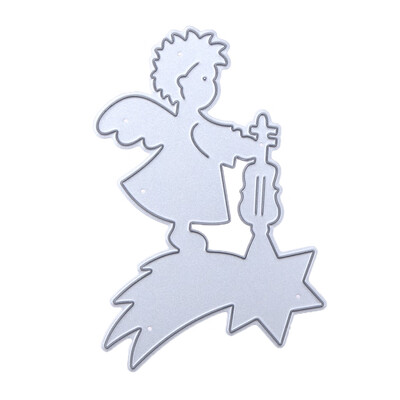 

Violin Small Angel DIY Metal Embroidery Craft Stencil Scrapbook Cutting Die