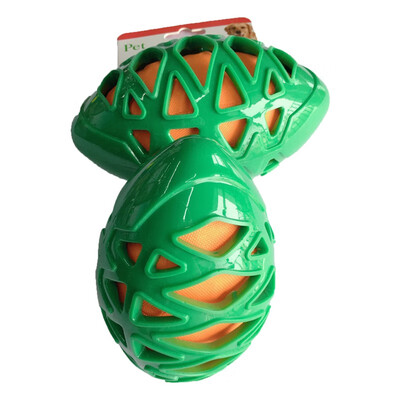 

Pet president Green cloth ball vocal football pet supplies 13187