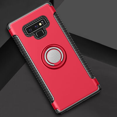 

Magnetic Car Holder Case 360 Rotating Finger Ring Phone Cover For Samsung Note 9 Mobile Phone