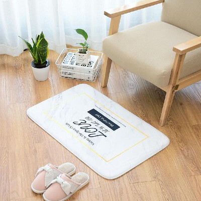 

Carpet Doormat Mat Bath Rug LOVE Print Non-Slip Doormat Welcome Floor Mats
