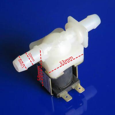 

2PCS Electromagnetic valve Electric teapot Drinking fountains Normally closed enter water solenoid valve DC12V 08MPa 5W od12MM