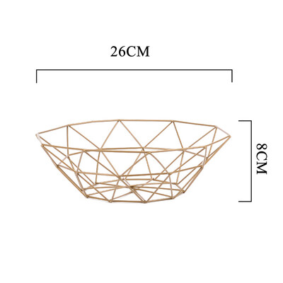 

3 Colors Kitchen Metal Fruit Basket Hanger Holder Hook Home Decor Durable New