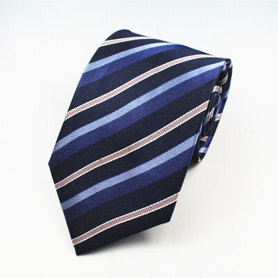 

High-grade yarn-dyed jacquard silk executive tie manufacturers design custom mens silk silk tie wholesale