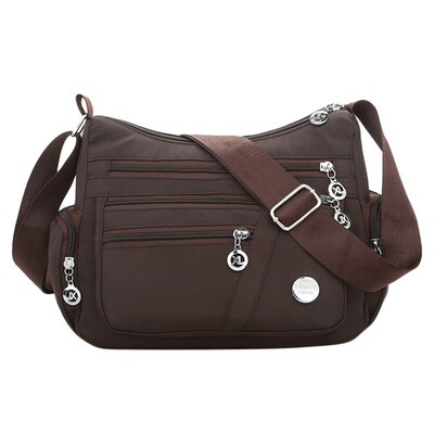 

Ladies Messenger Shoulder Bags Women Designer Waterproof Nylon Handbag Female Zipper Crossbody Bag Sac A Main T3G