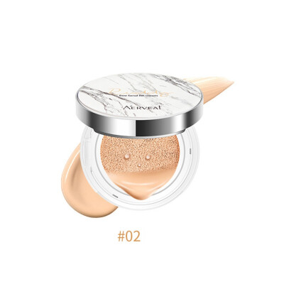 

Air Cushion Marble BB Cream Nude Makeup Concealer Moisturizing Foundation Non Blooming Easy to Wear BB Cream