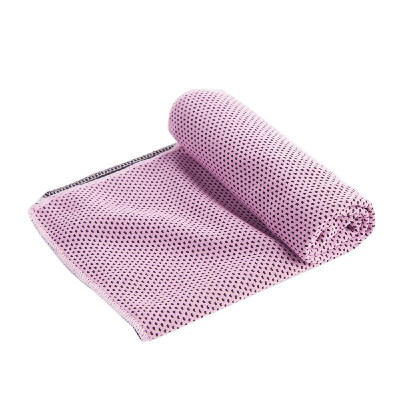 

Portable Reusable Heat Relief Instant Cooling Cold Chill Sports Cozy Towel for Running Biking Jogging Gym Gift Grey