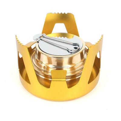 

Outdoor Picnic Stove Combustor Alcohol Stove Set Metal Camping Furnace