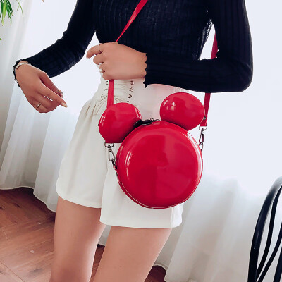 

Cartoon New Fashion Design Women Mouse Shaped Bag Cute Funny Women Evening Bag Clutch Purse Chain Shoulder Bag for Birthday Gift