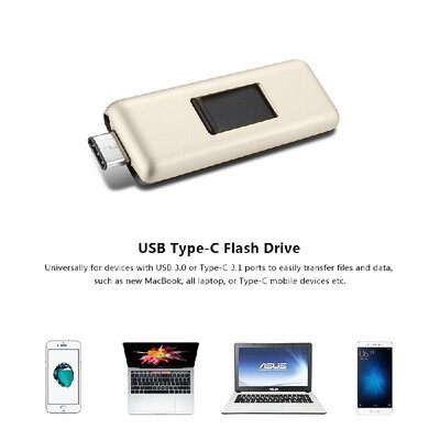 

OSCOO USB 30 Type-C 31 64G Flash Drive USB Type-C Dual Drive Memory Sticks U Disk For Type-C Smartphone Computers New MacBook