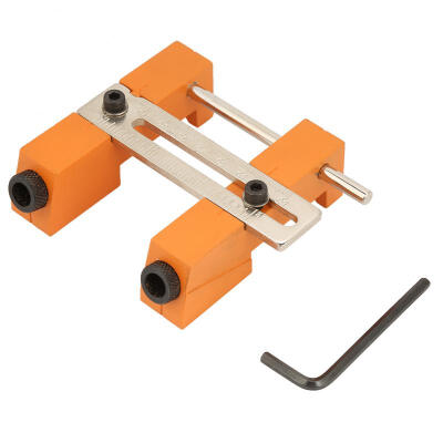 

Greensen Adjustable Oblique Hole Guide Locator Positioner Woodworking Punching Locating Tool 95mm