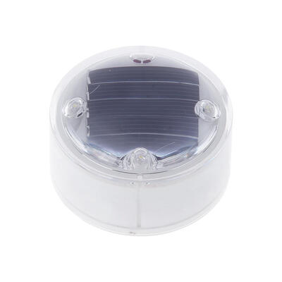 

4 LED Round Solar Underground Buried Light Waterproof Garden Path Lawn Lamp