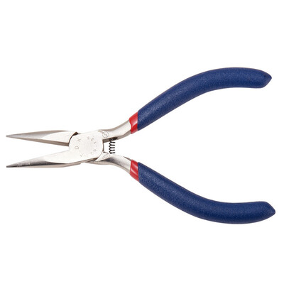 

PH PANDAHALL 1 Set Size 130x53mm Jewellery Making Craft 316 Stainless Steel Short Chain Flat Nose Pliers Blue