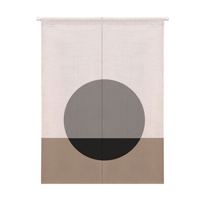 

Use Sun Design Japanese Style Doorway Curtain Cotton And Linen Printed Hanging Tapestry For Home Decoration