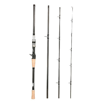 

4 Sections Spinning Casting Fishing Rod High 99 Carbon Rods Fishing Pole