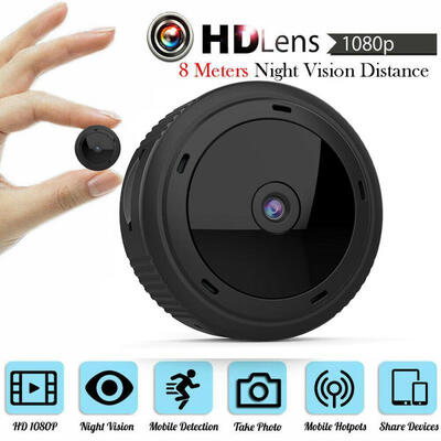 

W10 Mini Camera Wireless Wifi IP Security Camcorder HD 1080P DV DVR Night Vision