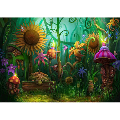 

5D DIY Full Drill Diamond Painting Cartoon Flowers Cross Stitch Embroidery