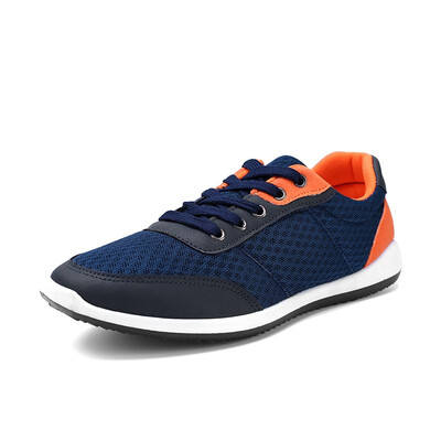 

Spring Popular Breathable men high quality casual shoes fashion mens sneakers comfortable soft shoes Chaussures pour hommes Red