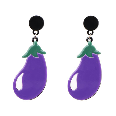 

2019 Ethnic Summer Korean Fruit Statement Dangle Earrings Girl Cute Avocado Starwberry Watermelon Drop Earrings For Women
