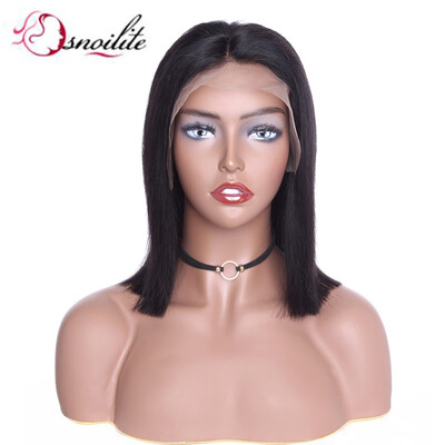 

Brazilian Virgin Human Hair Bob Wigs Short Bob Human Hair Wigs Straight With Baby Hair For Women