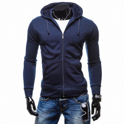 

SUNSIOM Men Zip Up Hoodie Warm Hooded Sweatshirt Coat Jacket Outwear Jumper Sweater Tops