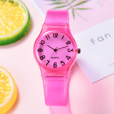 

Fruit color childrens gift watch fashion silicone strap