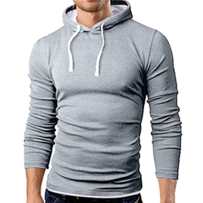 

Men Winter Casual Hoodie Warm Pullover Shirt Sweatshirt Hooded Coat Sweater Tops