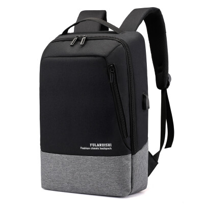 

Fashion man laptop backpack usb charging computer backpacks casual style bags large male business travel bag backpack