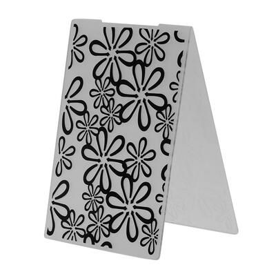 

1pc Flowers Plastic Embossing Folder Template For Scrapbook Photo Album