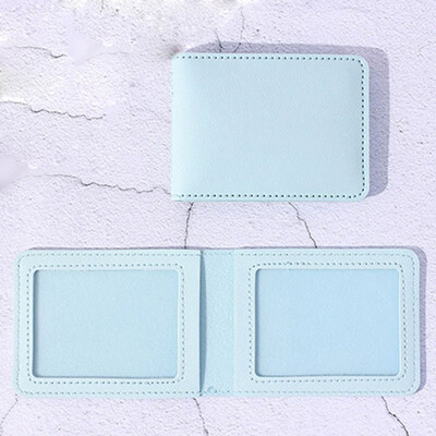 

ID Card Holder With 2 Clear Card Sleeves Driver License And Identification Card Protector