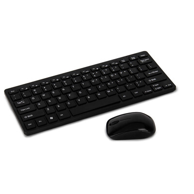 

Factory direct supply K03 ultra-thin 24G wireless mouse&keyboard set wholesale Chocolate mute wireless keyboard set