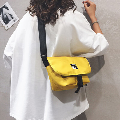 

Ancient sense student bag female 2019 new Korean version of Harajuku girl shoulder Messenger bag casual wild messenger bag