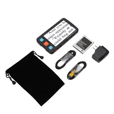 

Greensen 5 Inch LCD Low Vision Digital Magnifier Electronic Reading Aid US110-240V 4-32X HD Visual Aid