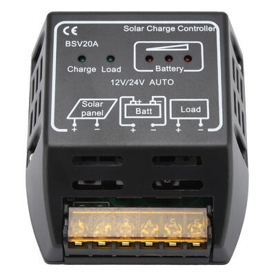 

Greensen 20A 12V24V Solar Panel Charge Controller Battery Regulator Safe Protection