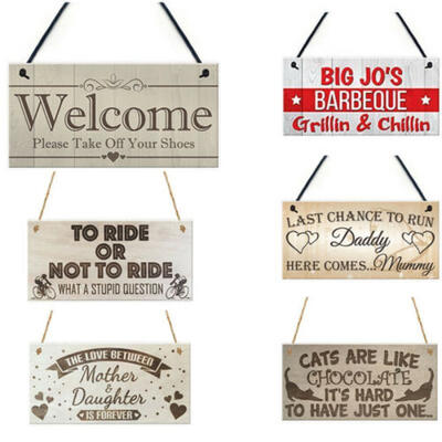 

Funny Novelty Wooden Hanging Plaque Friendship Gifts Sign Home Decor Board