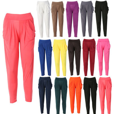 

Women Ladies Fashion Casual Harem Baggy Dance Sport Sweat Pants Trousers