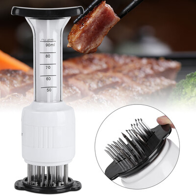 

Greensen Meat Marinade Tenderizer Needle Injector Steaks Flavor Syringe Cook Kitchen Tool