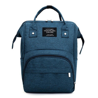 

Solid Color Mommy Travel Backpacks Large Maternity Nappy Top-handle Bags